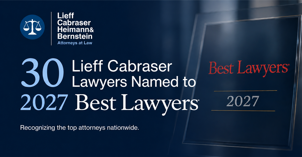 2027 Best Lawyers Rankings