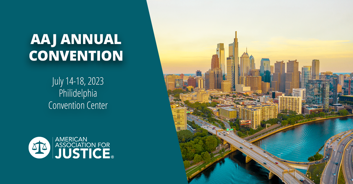 Lieff Cabraser Partners Speak at 2023 American Association for Justice Annual Convention