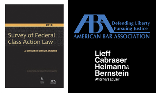 2018 ABA Survey of Federal Class Action Law Published