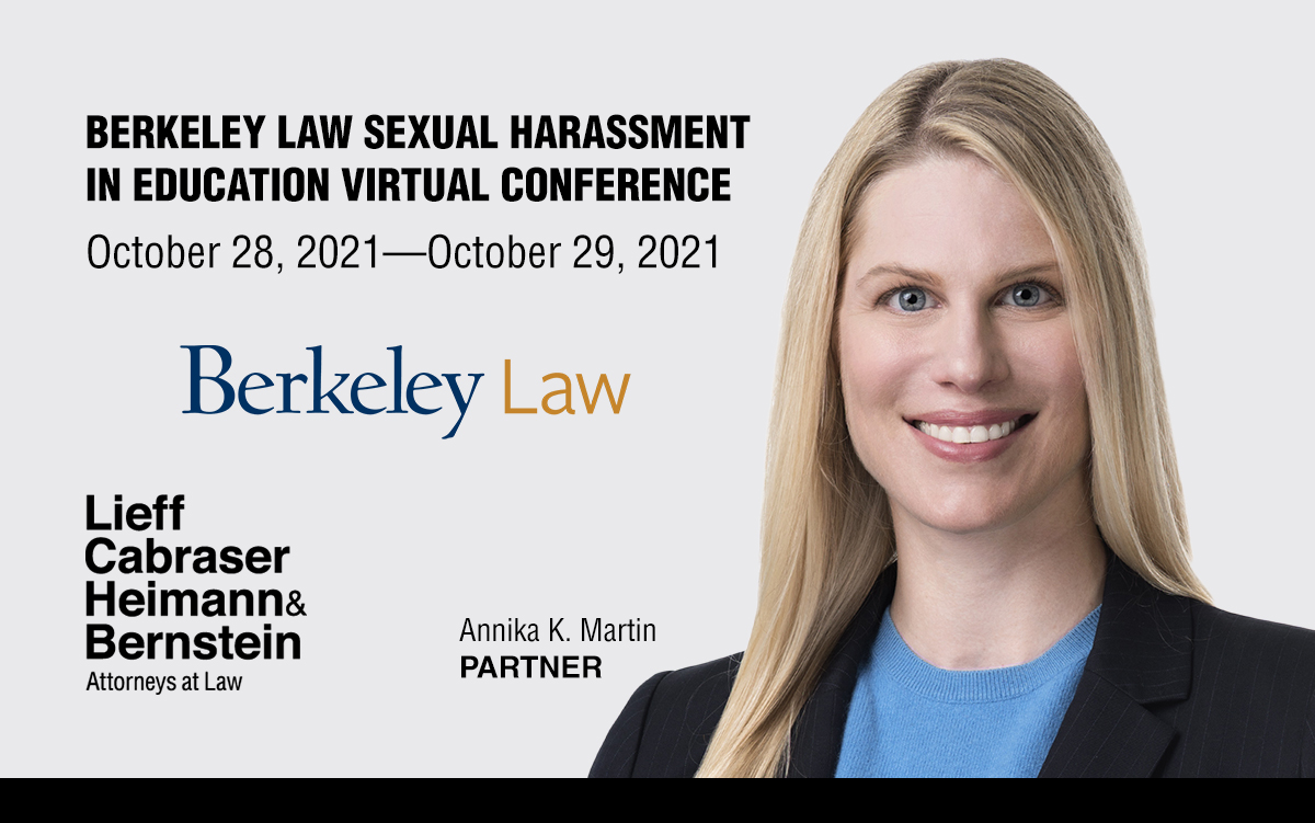AKM Berkeley Law Sexual Harassment Conference