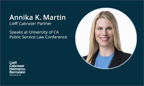 Annika K. Martin Featured on Panel at University of California Public Service Law Conference