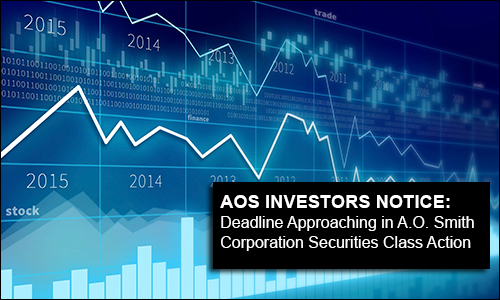 A.O. Smith Securities Reminder Blog