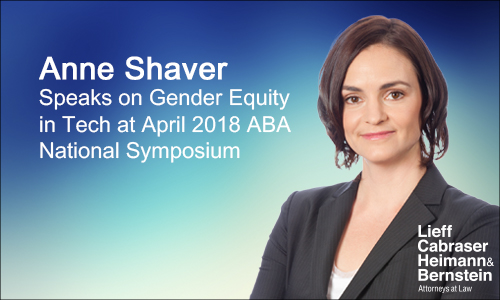 Anne Shaver Speaks on Gender Equity in Tech at ABA National Symposium