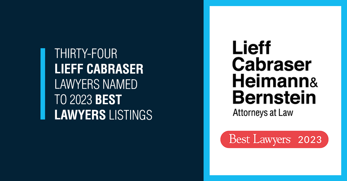 2023 Best Lawyers Listings