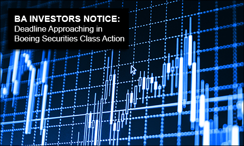 Boeing Securities Reminder