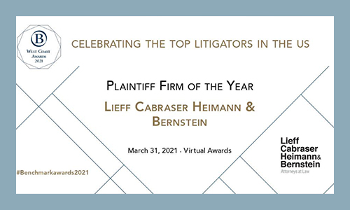 Plaintiff Law Firm of the Year