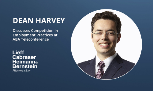 Dean Harvey Discusses Competition in Employment Practices at ABA Antitrust Law Section Teleconference
