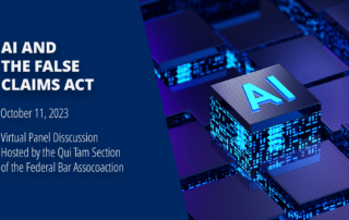 Edward Baker to Moderate FBA Qui Tam Section Roundtable Discussion on AI and the False Claims Act