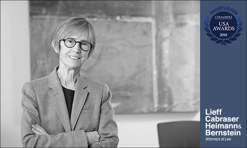Elizabeth Cabraser Nominated for Chambers USA Business Trial Lawyers Excellence Award