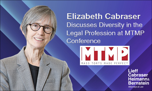 Elizabeth Cabraser Addresses Diversity in the Legal Profession at 2018 Mass Torts Made Perfect Conference