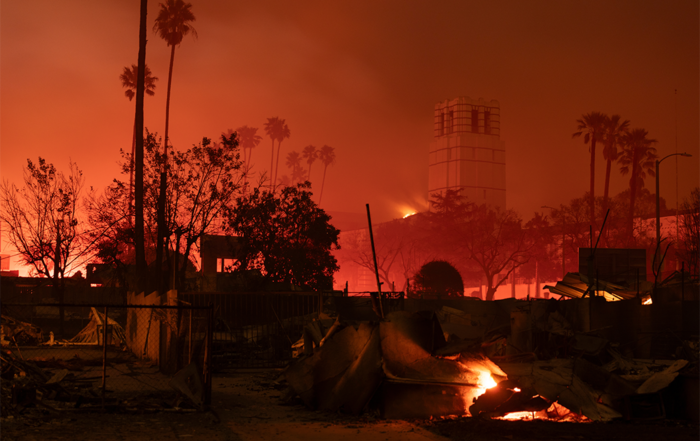 Eaton Fire Altadena