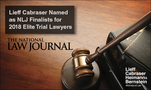 National Law Journal Elite Trial Lawyers Nominations