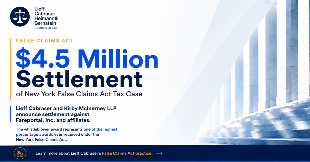 Fareportal FCA Settlement