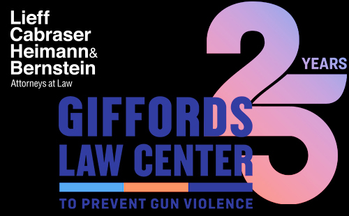 Lieff Cabraser Sponsors 25th Anniversary Dinner of Giffords Law Center to Prevent Gun Violence