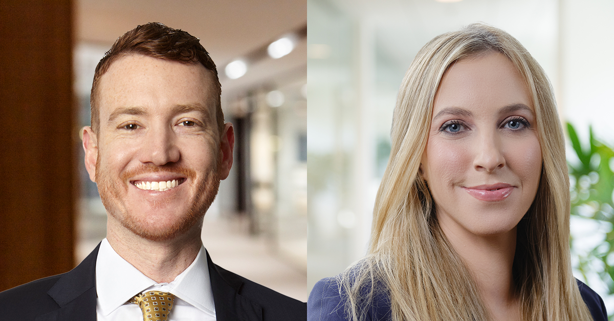 Wilson Dunlavey and Jessica Moldovan