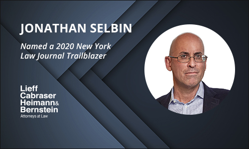 Jonathan D. Selbin: 2020 New York Law Journal Trailblazer