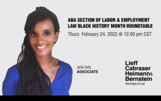 Jallé Dafa to Moderate ABA Section of Labor & Employment Law’s Black History Month Roundtable
