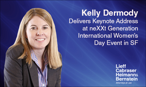 Kelly Dermody Delivers Keynote Address at neXXt Generation International Women's Day Event