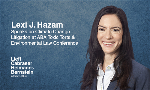 LJH Speaks at ABA Toxic Torts Conference