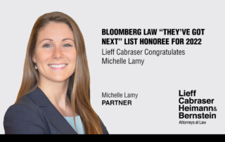 Michelle Lamy Named to Bloomberg Law’s “They’ve Got Next: Five Fresh Faces to Know in Consumer Litigation”
