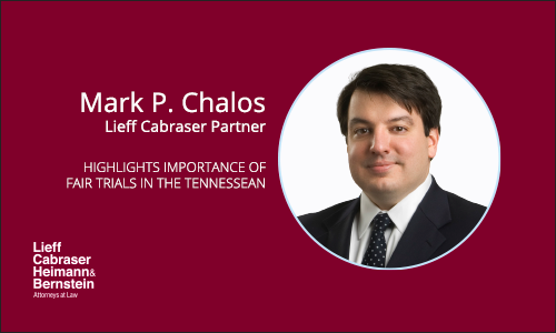 Mark Chalos Highlights Importance of Fair Trials in The Tennessean