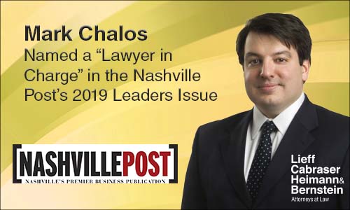 Mark Chalos In Charge 2019