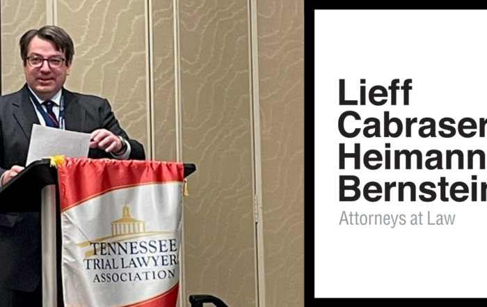 Mark Chalos Sworn in as President of the Tennessee Trial Lawyers Association