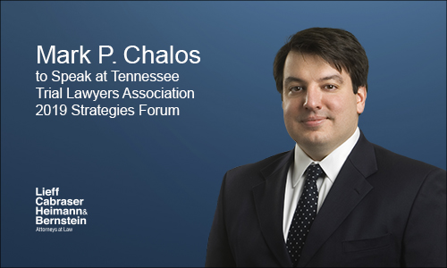 Mark Chalos on “Expert Handling of Expert Witnesses” at October 2019 TTLA Strategies Forum