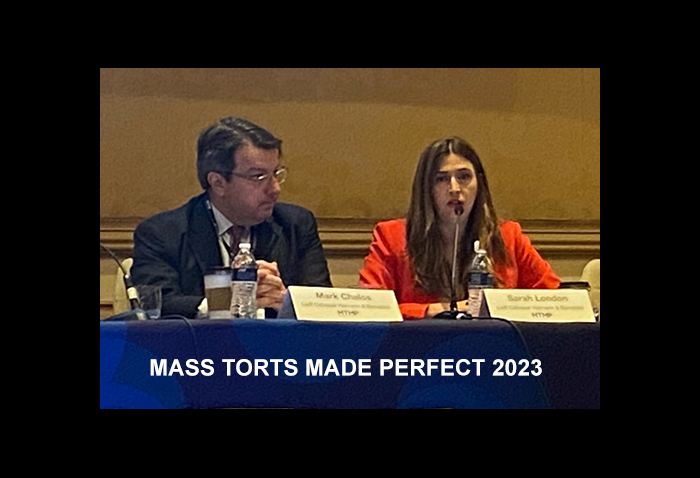 Mark Chalos and Sarah London at MTMP 2023