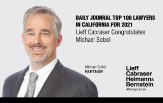 Michael Sobol Named a Top 100 Lawyer in California by the Daily Journal