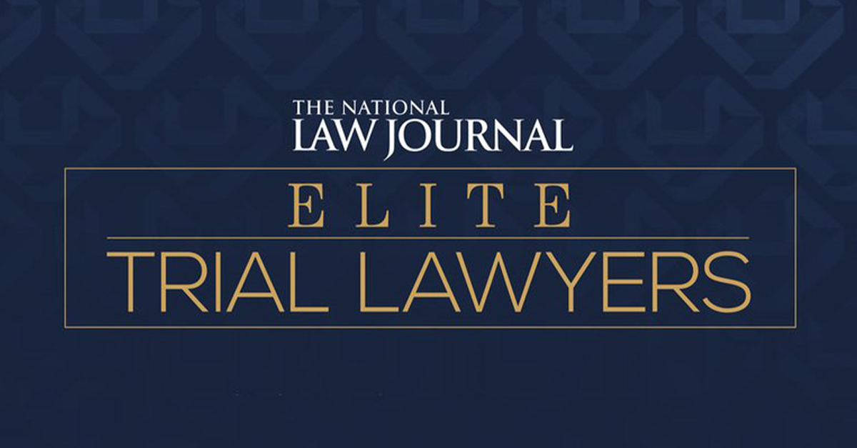 Lieff Cabraser Selected as Finalists for the National Law Journal’s 2023 “Elite Trial Lawyers” Awards