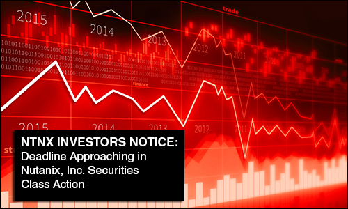 Nutanix Securities Reminder