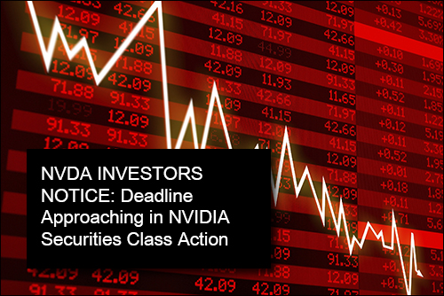 NVIDIA Securities Fraud Reminder