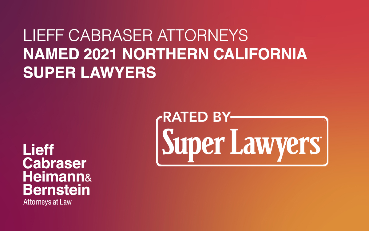 Northern California Super Lawyers 2021