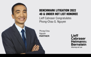 Phong-Chau G. Nguyen Named to Benchmark Litigation’s “40 & Under Hot List” for 2022