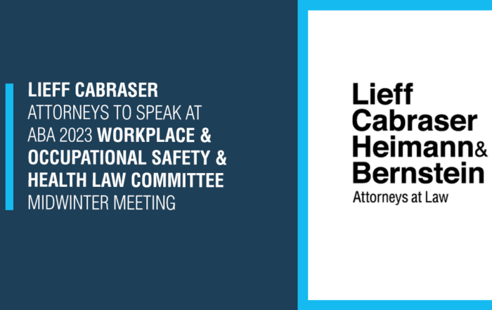 Rachel Geman and Jallé Dafa to Speak at ABA 2023 Workplace & Occupational Safety & Health Law Committee Midwinter Meeting
