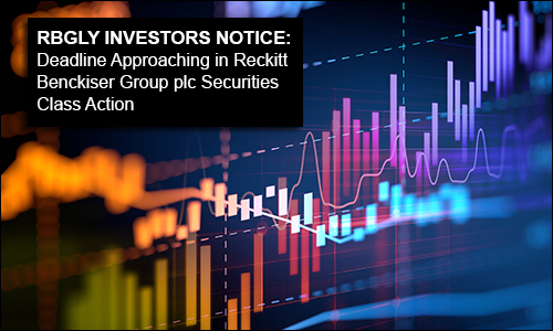 Reckitt Benckiser securities reminder