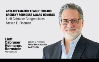 Steven Fineman to be Honored with Edward Brodsky Founders Award by Anti-Defamation League