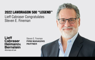 Steven E. Fineman Named to the 2022 Lawdragon “Legends of the 500” List