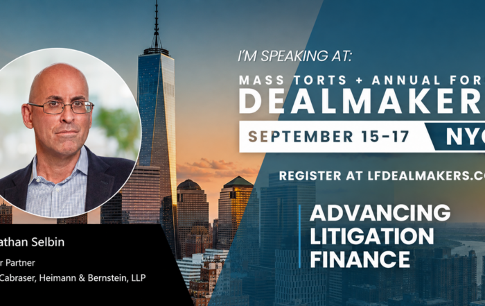 Jonathan Selbin to Speak at 2026 LF Dealmakers Forum in NYC
