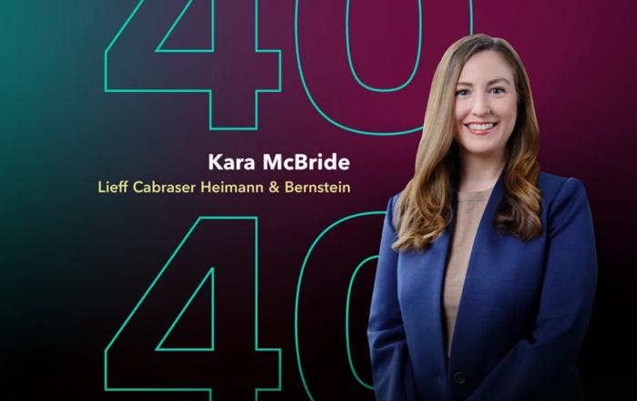 Kara McBride Named to Bloomberg Law’s “They’ve Got Next: The 40 Under 40”