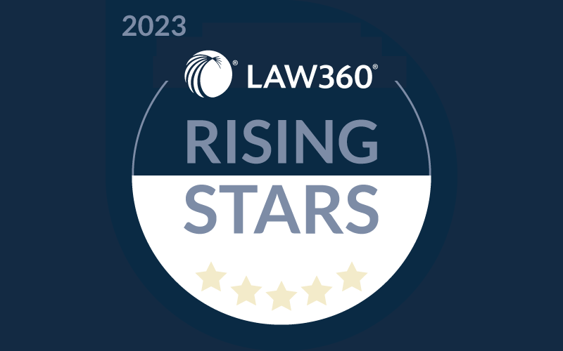 Law360 Rising Stars Kara McBride and Michelle Lamy