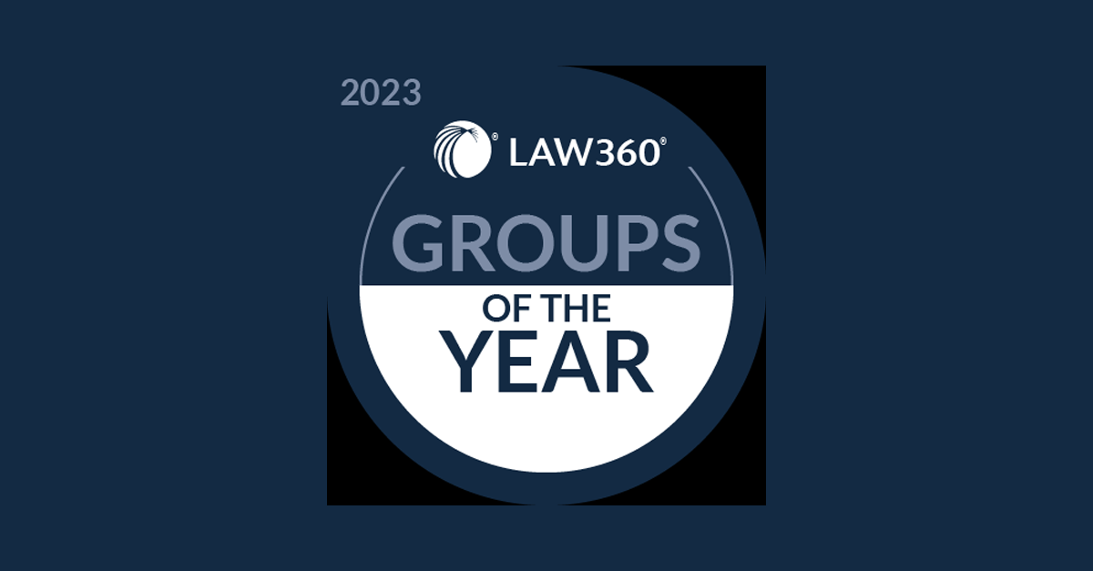 Lieff Cabraser Earns National Recognition as a Law360 "Product Liability Law Practice Group of the Year"