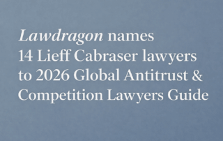 2026 Lawdragon 500 Leading Global Antitrust & Competition Lawyers