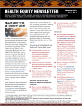 Health Equity Newsletter