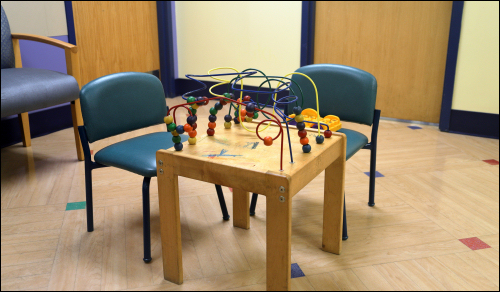 Pediatric waiting room